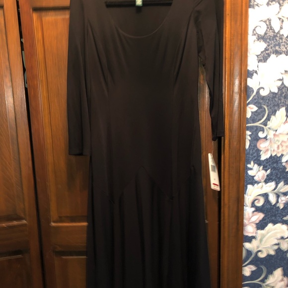 NWT Lauren Ralph Lauren Black Dress - Picture 2 of 6